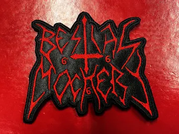 BESTIAL MOCKERY…  Embroidered Patch  (black metal)    Sweden   4462