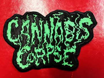 CANNABIS CORPSE…  Embroidered Patch  (death metal)    U.S.A   4467