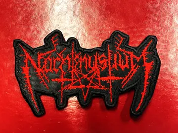 NACHTMYSTIUM…  Embroidered Patch  (black metal)    U.S.A   4479