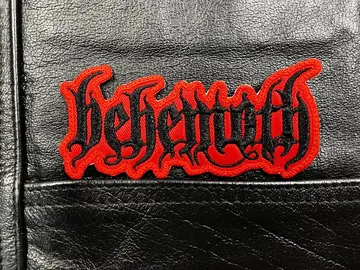 BEHEMOTH…   Embroidered Patch  (black death)   Poland   3942