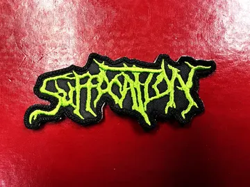 SUFFOCATION…  Embroidered Patch  (death metal)   U.S.A   1575