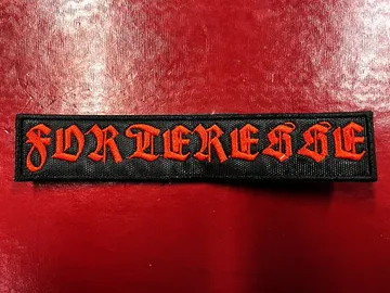 FORTERESSE…   Embroidered Patch   (Atmospheric Black)   Canada   1626