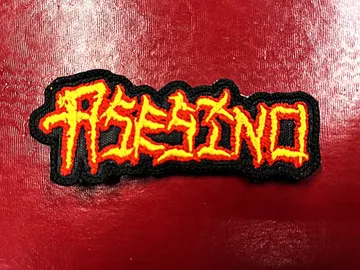 ASESINO…  Embroidered patch  (marrano metal)    Mexico   689