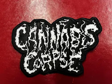 CANNABIS CORPSE…  Embroidered Patch  (death metal)    U.S.A   4482