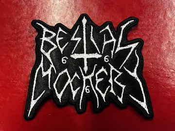 BESTIAL MOCKERY…  Embroidered Patch  (black metal)    Sweden   4485