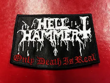 HELLHAMMER…  Embroidered Patch  (epic black)    Switzerland   4487