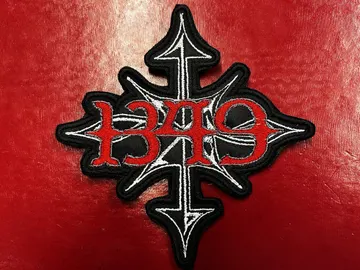 1349…  Embroidered Patch  (black metal)    Norway  4492