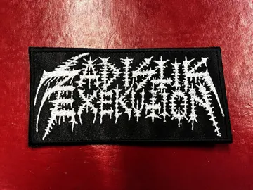 SADISTIK EXEKUTION…  Embroidered Patch  (war metal)    Australia   4495