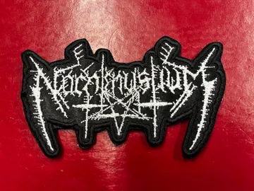 NACHTMYSTIUM…  Embroidered Patch  (black metal)    U.S.A   4498