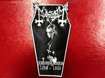 MAYHEM…  Embroidered Patch  (black metal)    Norway   4505