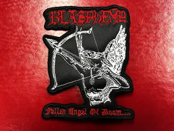 BLASPHEMY…  Embroidered Patch  (war metal)    Canada   4506