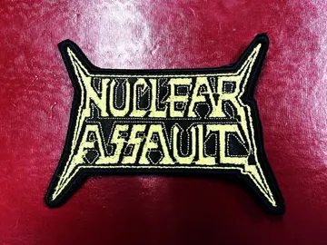 NUCLEAR ASSAULT…  Embroidered Patch  (thrash metal)    U.S.A   4512