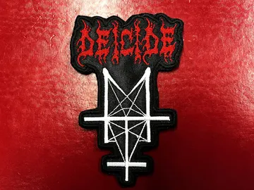 DEICIDE…  Embroidered Patch  (death metal)    U.S.A   4515