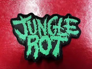 JUNGLE ROT…  Embroidered Patch  (death metal)    U.S.A   4516