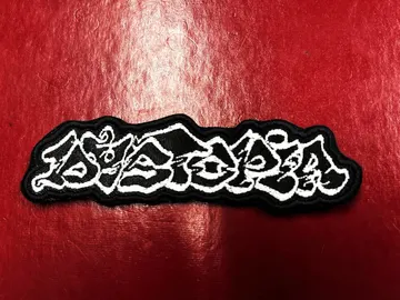 DYSTOPIA…  Embroidered Patch  (grindcore)    U.S.A   4520