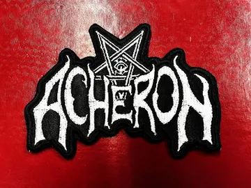 ACHERON…  Embroidered Patch  (black metal)    Australia   4522
