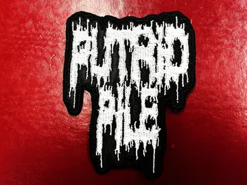 PUTRID PILE…  Embroidered Patch  (brutal death)    U.S.A   4523
