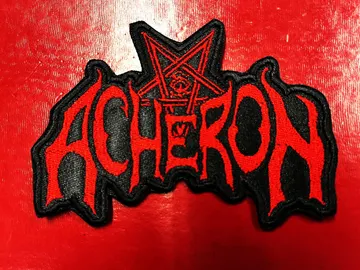 ACHERON…  Embroidered Patch  (black metal)    Australia   4531