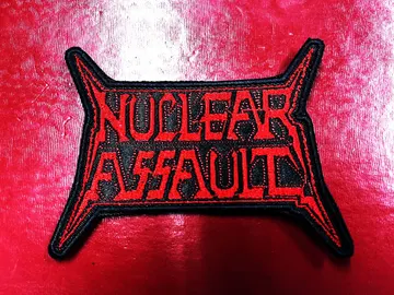 NUCLEAR ASSAULT…  Embroidered Patch  (thrash metal)    U.S.A   4532