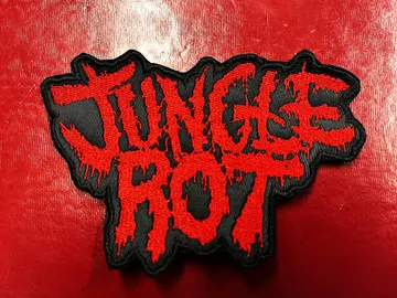 JUNGLE ROT…  Embroidered Patch  (death metal)    U.S.A   4540