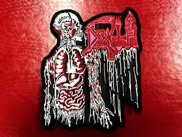 DEATH…  Embroidered Patch  (death metal)    U.S.A   4542