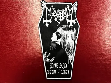 MAYHEM…  Embroidered Patch  (black metal)    Norway   4545