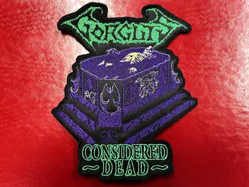 GORGUTS…  Embroidered Patch  (death metal)    Canada   4547