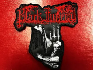 BLACK FUNERAL…  Embroidered Patch  (black metal)    U.S.A   4548