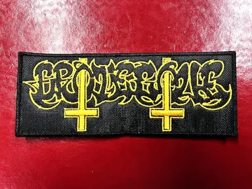 GROTESQUE…   Embroidered Patch   (black death)   Sweden   2960