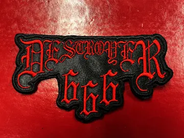 DESTROYER 666…  Embroidered Patch  (black thrash)    Australia   4560