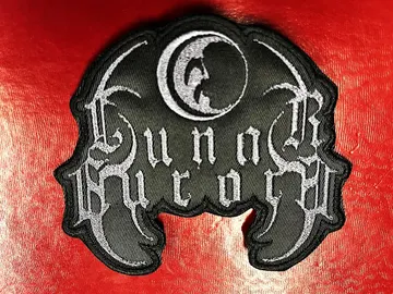 LUNAR AURORA…  Embroidered Patch  (atmospheric black)    Germany  4568