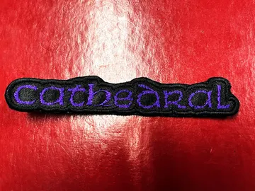 CATHEDRAL…  Embroidered Patch  (doom metal)    U.K   4573