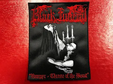 BLACK FUNERAL…  Embroidered Patch  (black metal)    U.S.A   4574