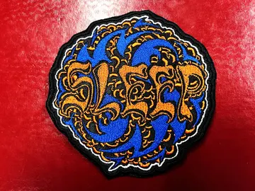 SLEEP…  Embroidered Patch  (stoner metal)    U.S.A   4577