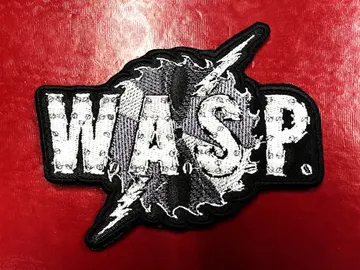 W.A.S.P…  Embroidered Patch  (heavy metal)    U.S.A   4582