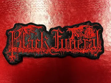 BLACK FUNERAL…  Embroidered Patch  (black metal)    U.S.A   4584