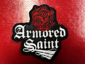 ARMORED SAINT…  Embroidered Patch  (heavy metal)    U.S.A   4587