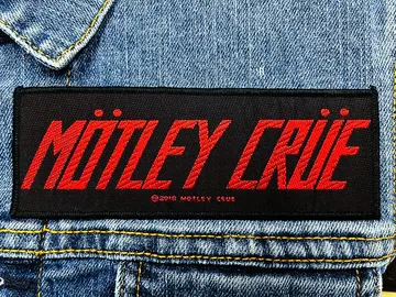 MOTLEY CRUE…  Official Woven Patch (hard rock)    U.S.A   (2212)