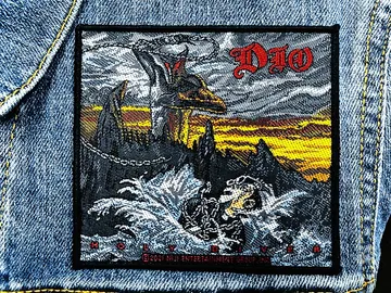 DIO…  Official Woven Patch (heavy metal)    U.S.A   (1744)
