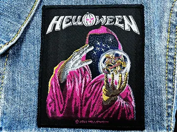 HELLOWEEN…  Official Woven Patch  (power metal)   Germany  (104)