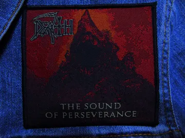 DEATH…  Official Woven Patch  (death thrash)   U.S.A.   (2166)