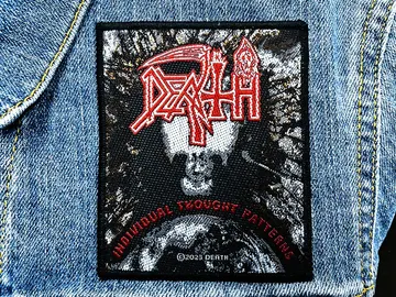 DEATH…  Official Woven Patch  (death thrash)   U.S.A.   (3432)