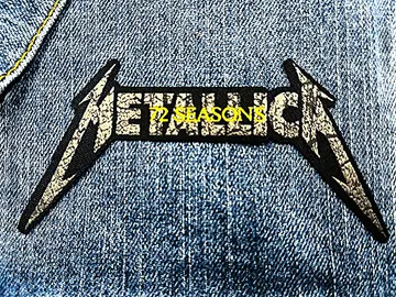 METALLICA…   Official Woven Patch   (thrash metal)   U.S.A   (RAZA003)