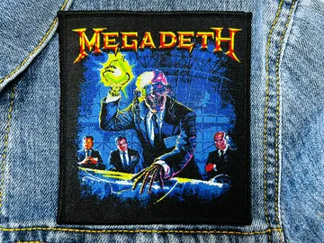 MEGADETH…   Woven Patch   (thrash metal)   U.S.A   3973