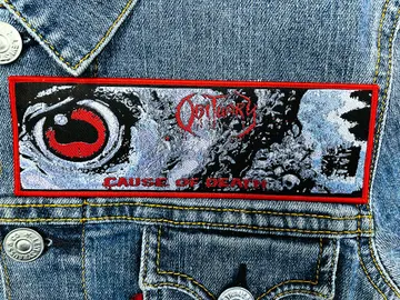 OBITUARY…  Woven Patch  (death metal)   U.S.A   529