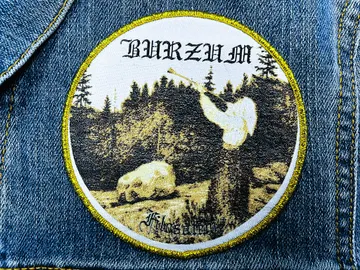 BURZUM…  Woven Patch  (black metal)   Norway   304