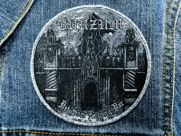 BURZUM…  Woven Patch  (black metal)   Norway   2196