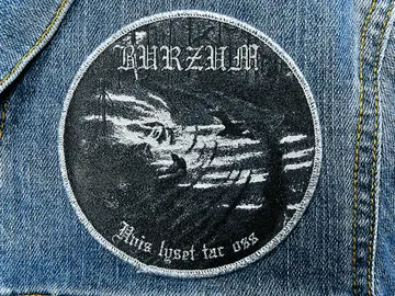 BURZUM…  Woven Patch  (black metal)   Norway   2441