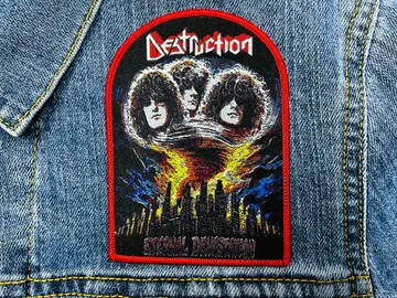 DESTRUCTION…  Woven Patch  (thrash metal)   Germany   4060