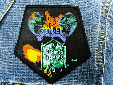 DARK ANGEL…  Woven Patch (thrash metal)    U.S.A   3113